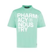 Pharmacy Industry Stilren T-shirt & Top med Logotyp Green, Dam