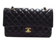 Chanel Vintage Pre-owned Laeder chanel-vskor Black, Dam