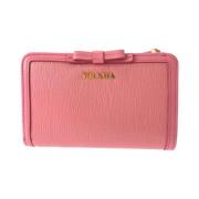 Prada Vintage Pre-owned Laeder plnbcker Pink, Dam