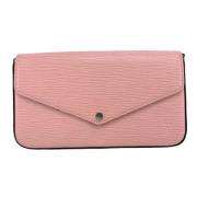 Louis Vuitton Vintage Pre-owned Laeder kuvertvskor Pink, Dam