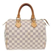 Louis Vuitton Vintage Pre-owned Canvas louis-vuitton-vskor Beige, Dam