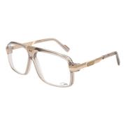 Cazal 6032 Optiska Glasögon i Brun och Transparent Guld Yellow, Unisex