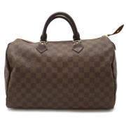 Louis Vuitton Vintage Pre-owned Canvas handvskor Brown, Dam