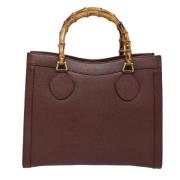 Gucci Vintage Pre-owned Laeder handvskor Brown, Dam