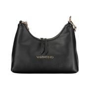 Valentino by Mario Valentino Svart Polyeten Handväska Black, Dam