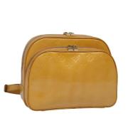 Louis Vuitton Vintage Pre-owned Laeder ryggsckar Yellow, Dam