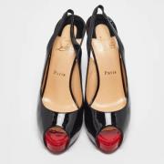 Christian Louboutin Pre-owned Pre-owned Tyg klackskor Black, Dam