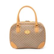 Gucci Vintage Pre-owned Canvas handvskor Beige, Dam