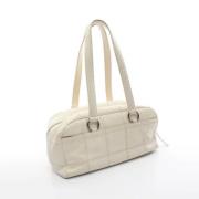 Chanel Vintage Pre-owned Tyg chanel-vskor White, Dam