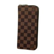 Louis Vuitton Vintage Pre-owned Laeder plnbcker Brown, Herr