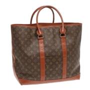 Louis Vuitton Vintage Pre-owned Canvas totevskor Brown, Dam