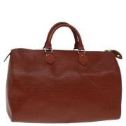 Louis Vuitton Vintage Pre-owned Laeder handvskor Brown, Dam