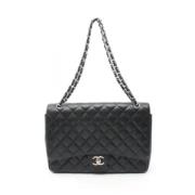 Chanel Vintage Pre-owned Laeder axelremsvskor Black, Dam