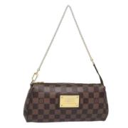 Louis Vuitton Vintage Pre-owned Canvas axelremsvskor Brown, Dam