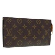 Louis Vuitton Vintage Pre-owned Canvas necessrer Brown, Dam