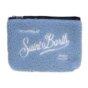 MC2 Saint Barth Teddy 31 Broderad Pouch Aline W Blue, Dam