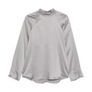 Semicouture Granito Claudie Snygg Klänning Gray, Dam