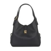 Kate Spade Svart Deco Medium Crossbody Tote Väska Black, Dam