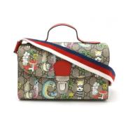 Gucci Vintage Pre-owned Canvas handvskor Multicolor, Dam