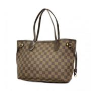 Louis Vuitton Vintage Pre-owned Tyg louis-vuitton-vskor Brown, Dam