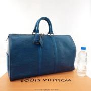 Louis Vuitton Vintage Pre-owned Laeder louis-vuitton-vskor Blue, Dam