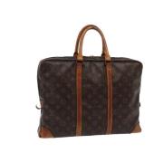 Louis Vuitton Vintage Pre-owned Canvas louis-vuitton-vskor Brown, Dam