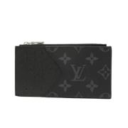 Louis Vuitton Vintage Pre-owned Laeder plnbcker Black, Herr