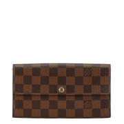 Louis Vuitton Vintage Pre-owned Laeder plnbcker Brown, Dam