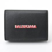 Balenciaga Vintage Pre-owned Laeder plnbcker Black, Dam