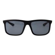 Emporio Armani Stiliga solglasögon med 0Ea4234U modell Black, Herr