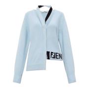 Fendi Kofta med knappar Blue, Dam