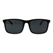 Emporio Armani Stiliga solglasögon med 0Ea4241D modell Black, Herr