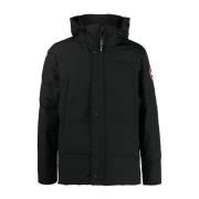 Canada Goose Svart Vadderad Dunjacka Black, Herr