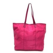 Prada Vintage Pre-owned Laeder axelremsvskor Pink, Dam