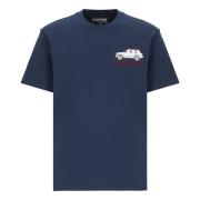 Saint Barth Blå Mountain Lover T-shirt Blue, Herr