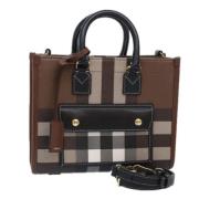 Burberry Vintage Pre-owned Laeder handvskor Brown, Dam