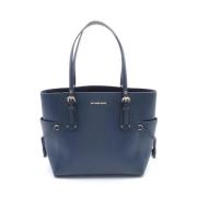 Michael Kors Pre-owned Pre-owned Laeder handvskor Blue, Dam