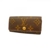 Louis Vuitton Vintage Pre-owned Tyg nyckelhllare Brown, Dam