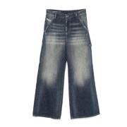 Diesel Stiliga Denim Jeans Blue, Dam