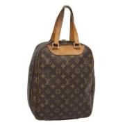 Louis Vuitton Vintage Pre-owned Canvas handvskor Brown, Dam