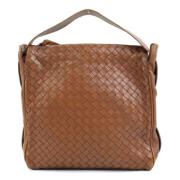 Bottega Veneta Vintage Pre-owned Laeder handvskor Brown, Dam