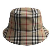 Burberry Vintage Pre-owned Bomull hattar-och-kepsar Beige, Dam