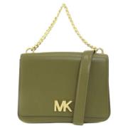 Michael Kors Pre-owned Pre-owned Laeder axelremsvskor Green, Dam