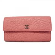 Chanel Vintage Pre-owned Laeder plnbcker Pink, Dam