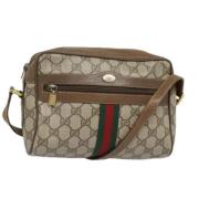 Gucci Vintage Pre-owned Laeder gucci-vskor Beige, Dam