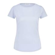 Stefan Brandt Bomull T-shirt med rund hals Blue, Herr