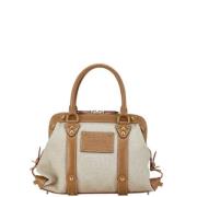 Louis Vuitton Vintage Pre-owned Canvas louis-vuitton-vskor Beige, Dam