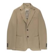 Circolo 1901 Cashmere Touch Stretch Blazer Beige, Herr