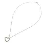 Tiffany & Co. Pre-owned Pre-owned Silver halsband Gray, Dam