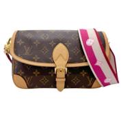 Louis Vuitton Vintage Pre-owned Canvas louis-vuitton-vskor Brown, Dam